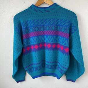 Vintage 80’s Studio HQ Cropped Sweater Size M EUC